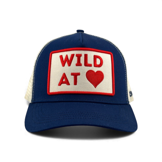 Wild at Heart Trucker - Navy