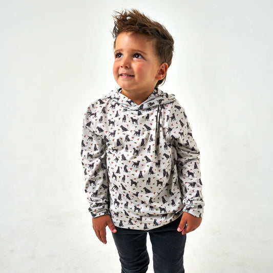 Youth - Performance Hoodie - Ducks And Dogs Small (5-6)