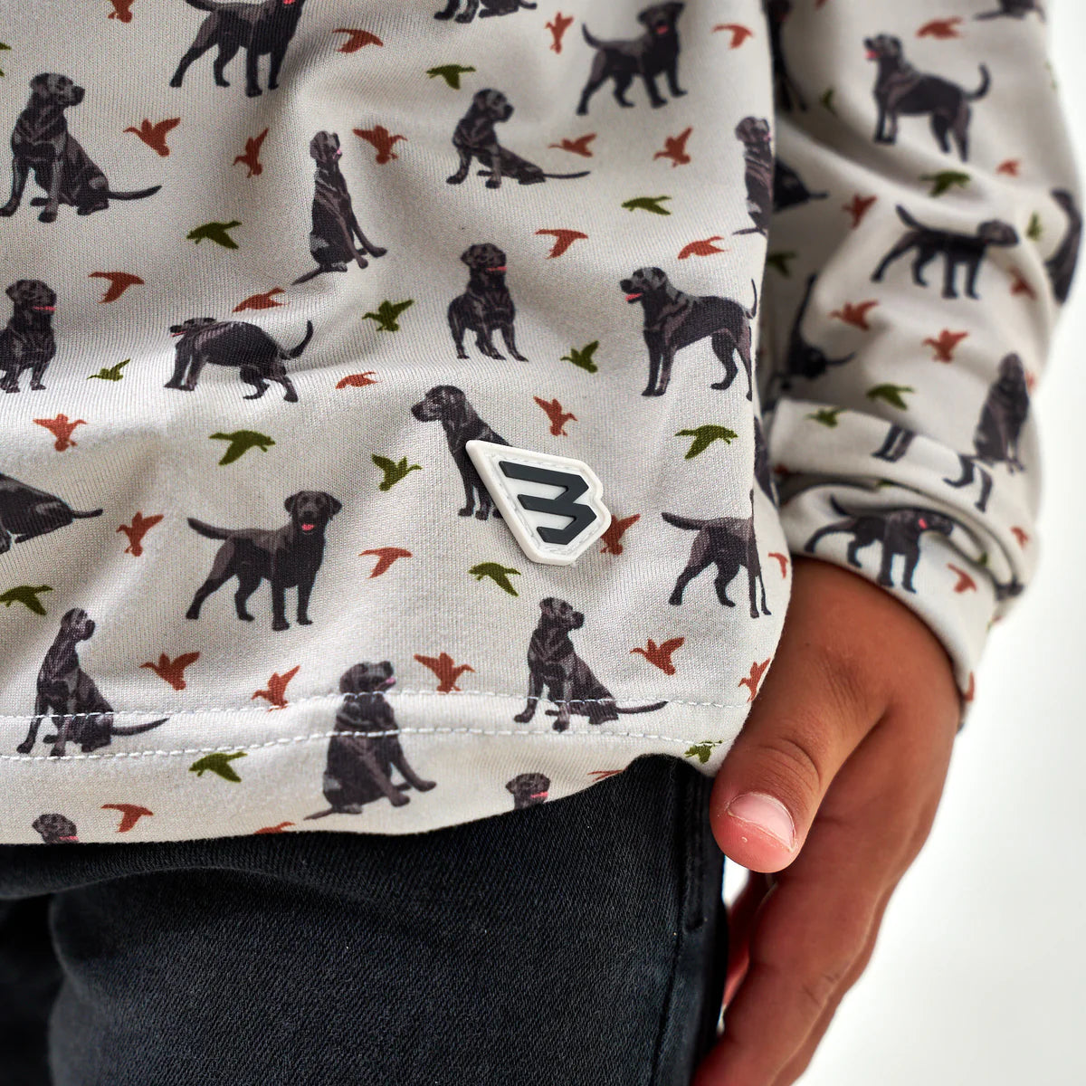 Youth - Performance Hoodie - Ducks And Dogs Small (5-6)