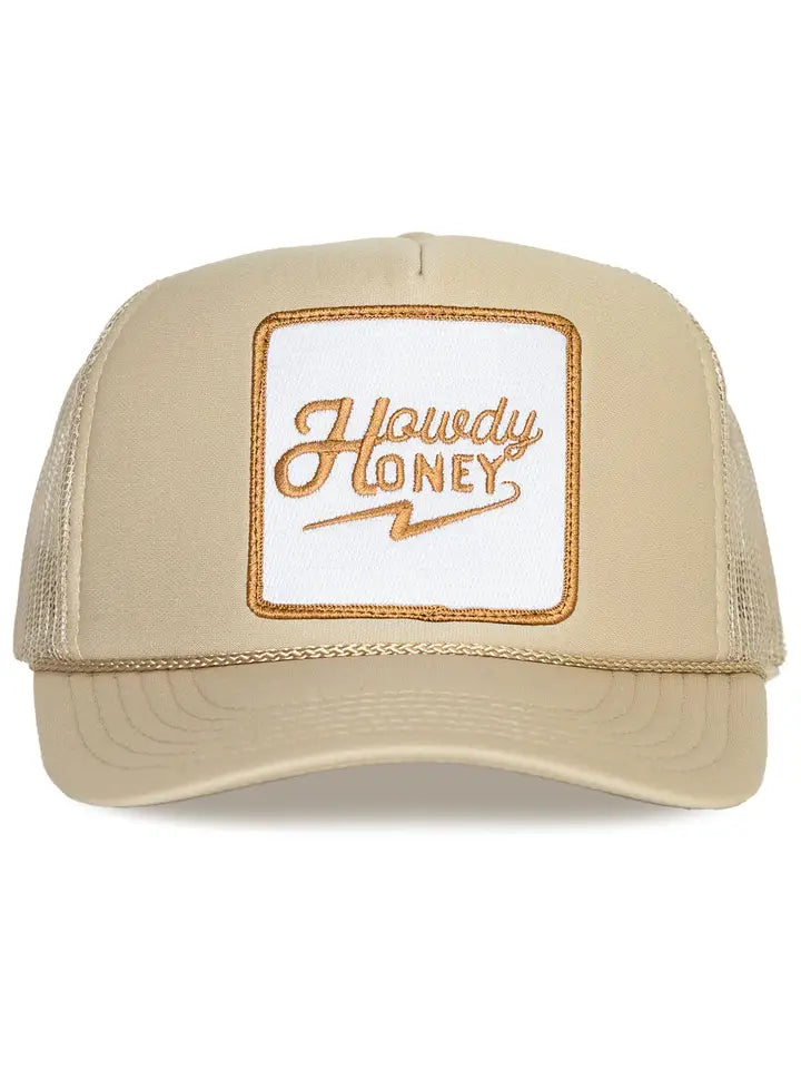 HOWDY HONEY TRUCKER HAT