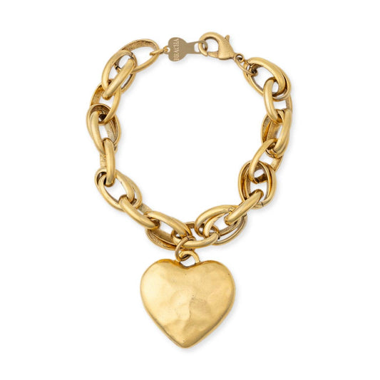 BIG HEART BRACELET - B-164