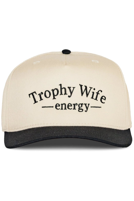 TROPHY WIFE ENERGY SNAPBACK HAT
