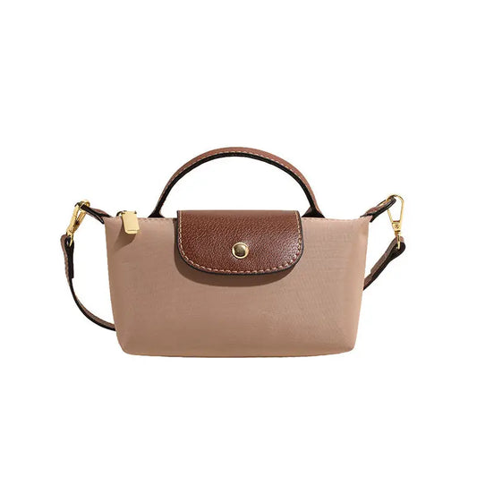 Ladies Color Block Flap Crossbody Bag