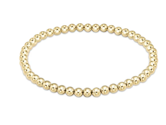 enewton Extends - Classic Gold 4mm Bead Bracelet