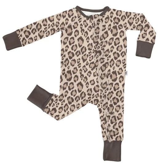 LS Zip PJ - Classic Leopard 6-12
mo