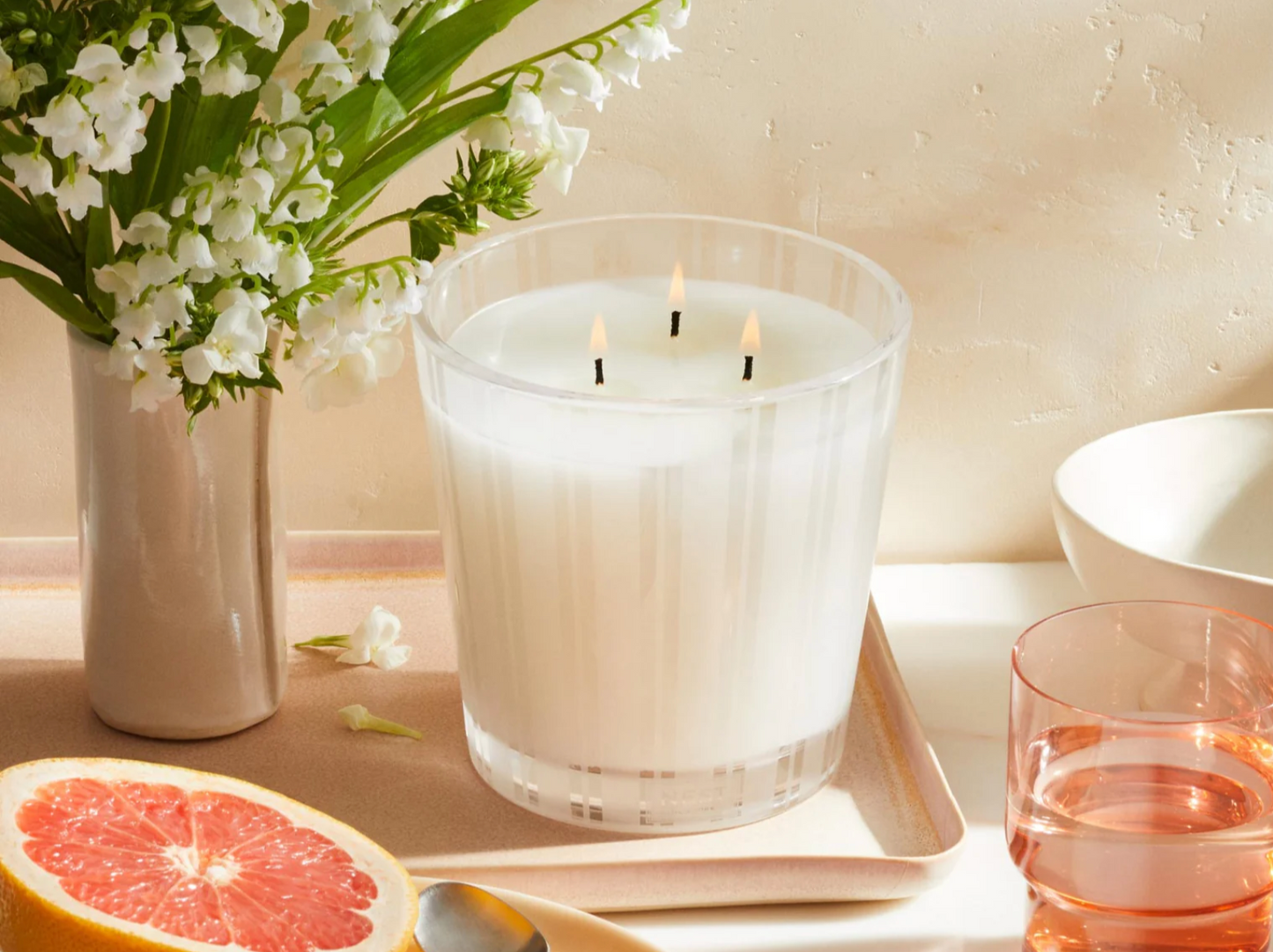 3-Wick Candle 21.2 oz GRAPEFRUIT