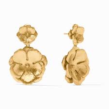Bloom Statement Earring Gold