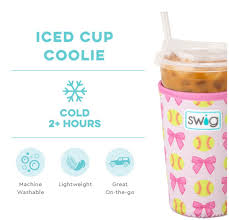 Pitch Hit Run Iced Cup Coolie (22oz)