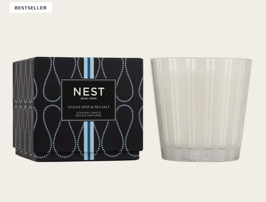 3-Wick Candle 21.2 oz OCEAN MIST & SEA SALT