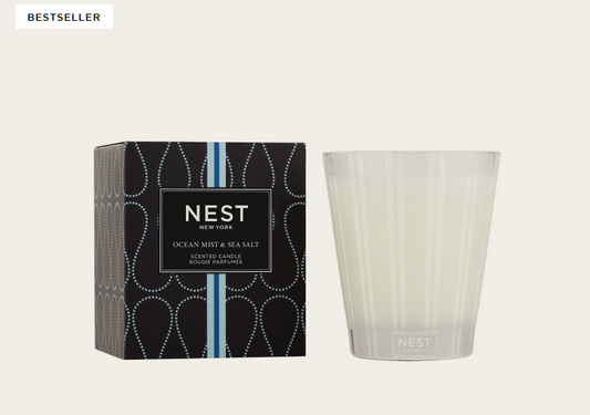 Classic Candle 8.1 oz OCEAN MIST & SEA SALT