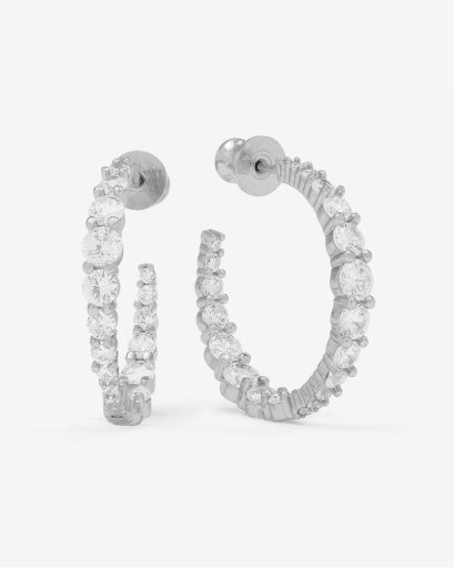 Oh She Fancy Graduated Hoops 1'