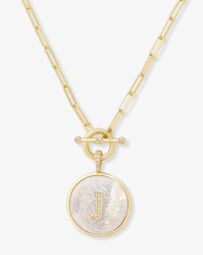 Love Letters Medallion Necklace J