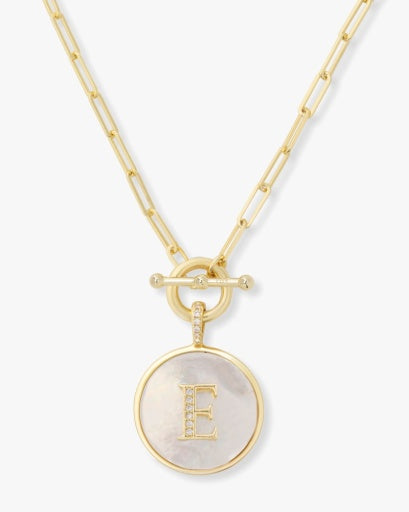 Love Letters Medallion Necklace E