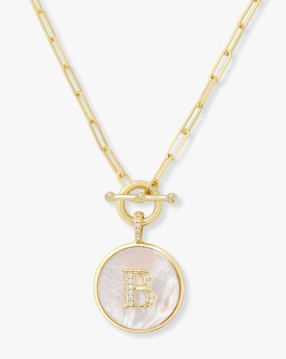 Love Letters Medallion Necklace B