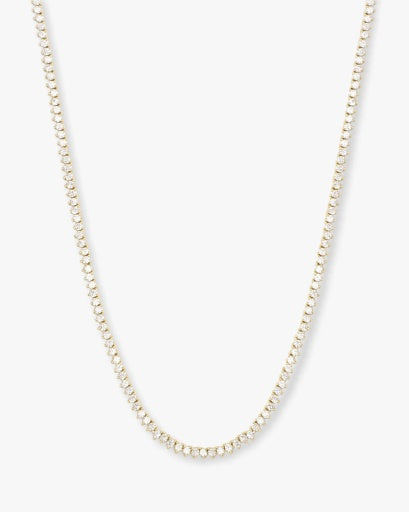 Baby Not Your Basic Tennis Necklace 18'