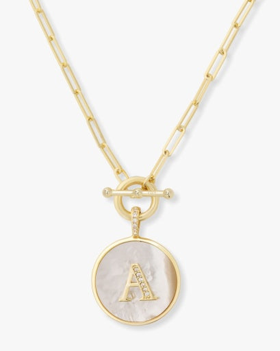 Love Letters Medallion Necklace A