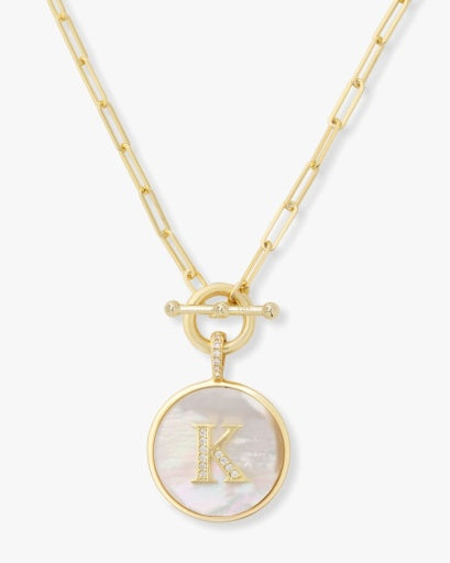 Love Letters Medallion Necklace K