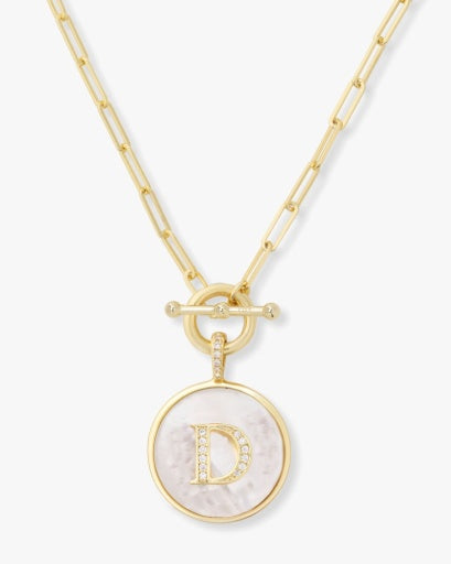 Love Letters Medallion Necklace D