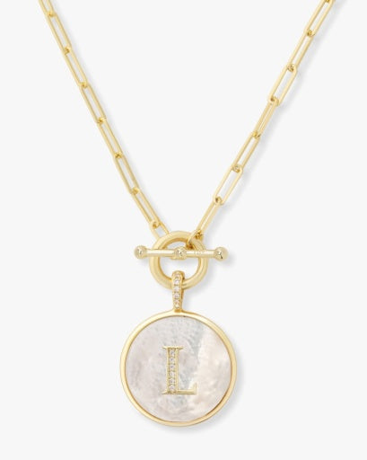 Love Letters Medallion Necklace L
