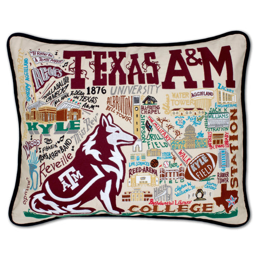 TEXAS A&M PILLOW 16X20