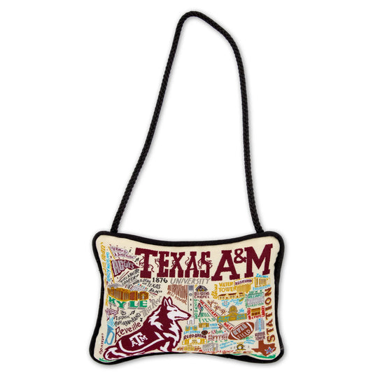 TEXAS A&M MINI PILLOW ORNAMENT