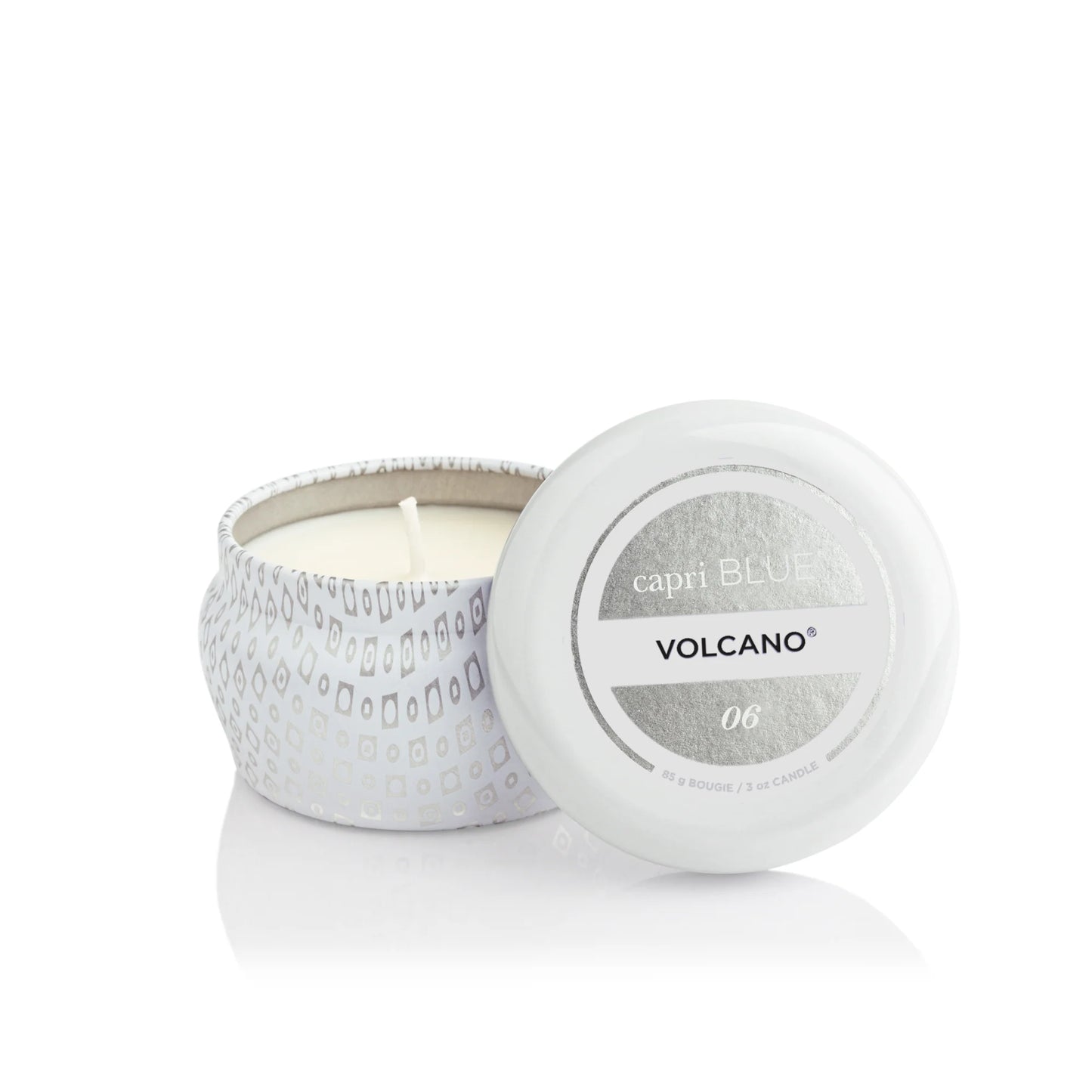 VOLCANO SIGNATURE WHITE MINI TIN, 3 OZ